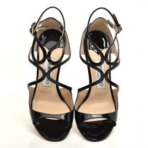 Jimmy Choo “Lang” Patent Leather Heels 35.5